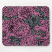 Lila Blume Mousepad (Vorne)