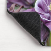 Lila Blume Mousepad (Ecke)