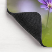 Lila Blume Natur Foto Mousepad (Ecke)