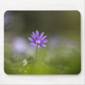 Lila Blume Natur Foto Mousepad (Vorne)