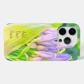 Lila Blume - Nillilie Case-Mate iPhone Hülle (Rückseite (Horizontal))