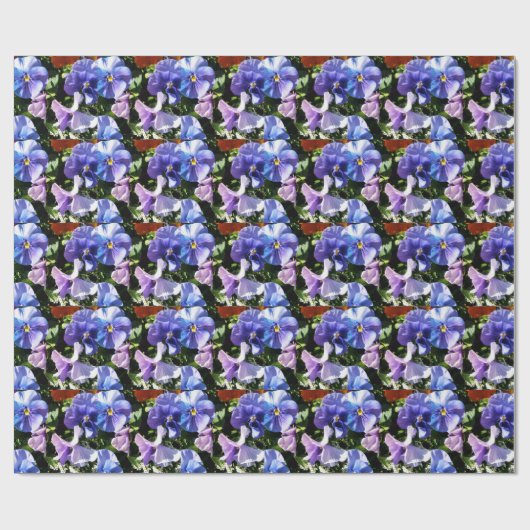 Lila Blume oder Geschenkpapier (Flach)