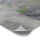 Lila Blume Poster (Ecke)