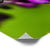 Lila Blume Poster Paper (Matte) (Ecke)