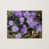 Lila Blume Puzzle (Horizontal)