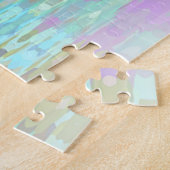 Lila Blume Puzzle (Seite)