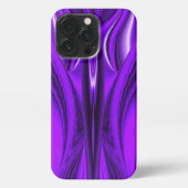 Lila Blume Rainbow Dreams Angel Wings iPhone Hülle (Rückseite)