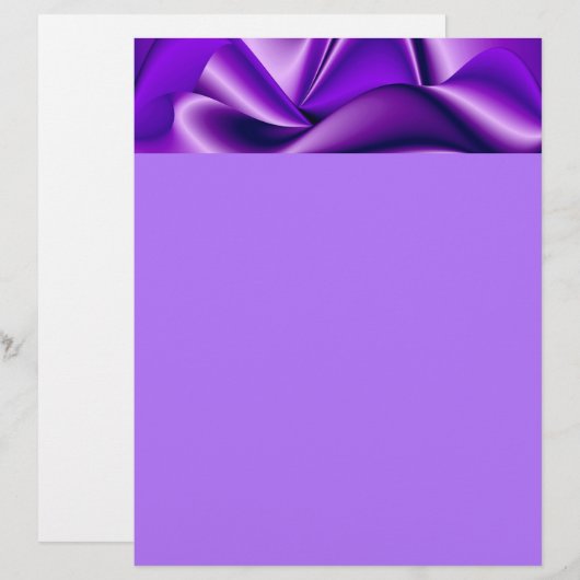 Lila Blume Regenbogen Träume (Vorne/Hinten)