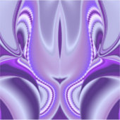 Lila Blume Regenbogen Träume Aufkleber (Vorderseite)