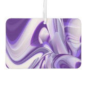 Lila Blume Regenbogen Träume Autolufterfrischer (Rückseite)