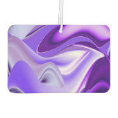 Lila Blume Regenbogen Träume Autolufterfrischer (Rückseite)