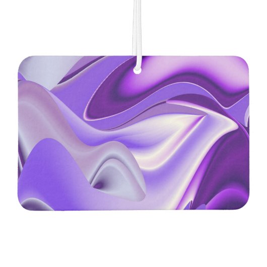 Lila Blume Regenbogen Träume Autolufterfrischer (Vorderseite)