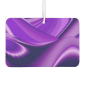 Lila Blume Regenbogen Träume Autolufterfrischer (Rückseite)