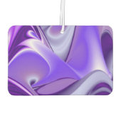 Lila Blume Regenbogen Träume Autolufterfrischer (Rückseite)