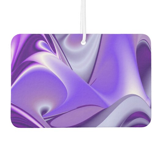 Lila Blume Regenbogen Träume Autolufterfrischer (Vorderseite)