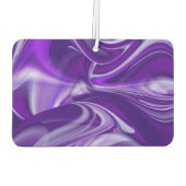 Lila Blume Regenbogen Träume Autolufterfrischer (Rückseite)