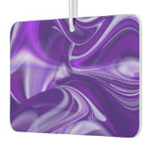 Lila Blume Regenbogen Träume Autolufterfrischer (Links)