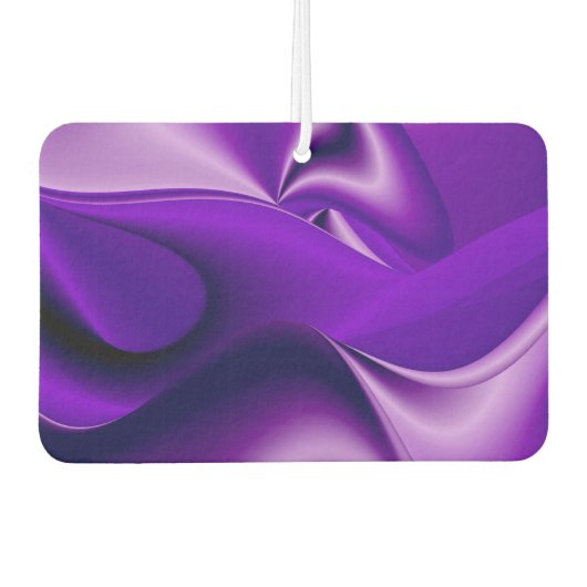 Lila Blume Regenbogen Träume Autolufterfrischer (Vorderseite)