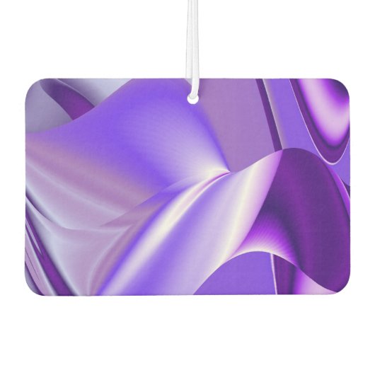 Lila Blume Regenbogen Träume Autolufterfrischer (Vorderseite)