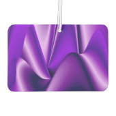 Lila Blume Regenbogen Träume Autolufterfrischer (Rückseite)