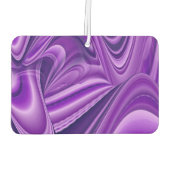 Lila Blume Regenbogen Träume Autolufterfrischer (Rückseite)