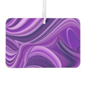 Lila Blume Regenbogen Träume Autolufterfrischer (Rückseite)