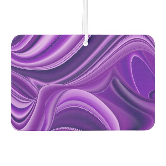 Lila Blume Regenbogen Träume Autolufterfrischer (Vorderseite)