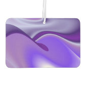 Lila Blume Regenbogen Träume Autolufterfrischer (Rückseite)