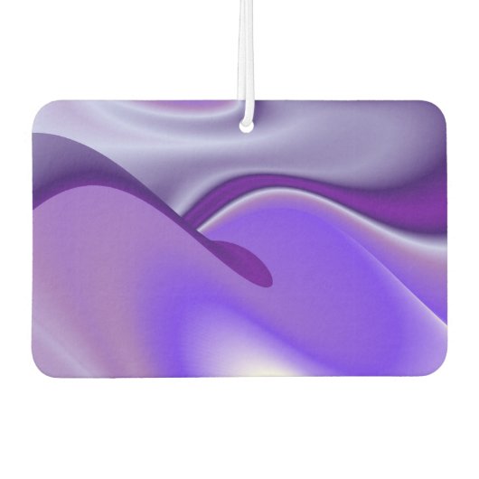 Lila Blume Regenbogen Träume Autolufterfrischer (Vorderseite)