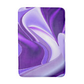 Lila Blume Regenbogen Träume Badematte (Vorderseite Vertikal)