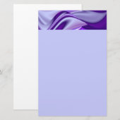 Lila Blume Regenbogen Träume Briefpapier (Vorne/Hinten)