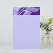 Lila Blume Regenbogen Träume Briefpapier (Stehend Vorderseite)