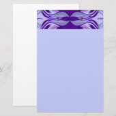 Lila Blume Regenbogen Träume Briefpapier (Vorne/Hinten)