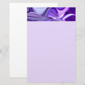 Lila Blume Regenbogen Träume Briefpapier (Vorne/Hinten)