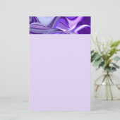 Lila Blume Regenbogen Träume Briefpapier (Stehend Vorderseite)