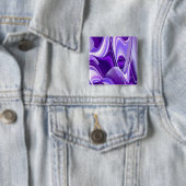 Lila Blume Regenbogen Träume Button (Beispiel)