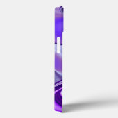 Lila Blume Regenbogen Träume Case-Mate iPhone Hülle (Rückseite / Rechts)