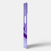 Lila Blume Regenbogen Träume Case-Mate iPhone Hülle (Rückseite / Rechts)