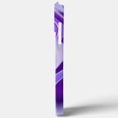 Lila Blume Regenbogen Träume Case-Mate iPhone Hülle (Rückseite / Links)