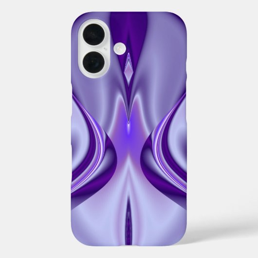 Lila Blume Regenbogen Träume Case-Mate iPhone Hülle (Rückseite)