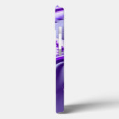 Lila Blume Regenbogen Träume Case-Mate iPhone Hülle (Rückseite / Links)