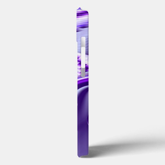 Lila Blume Regenbogen Träume Case-Mate iPhone Hülle (Rückseite / Links)