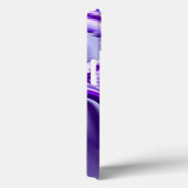 Lila Blume Regenbogen Träume Case-Mate iPhone Hülle (Rückseite / Rechts)