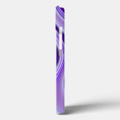 Lila Blume Regenbogen Träume Case-Mate iPhone Hülle (Rückseite / Links)