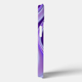 Lila Blume Regenbogen Träume Case-Mate iPhone Hülle (Rückseite / Rechts)