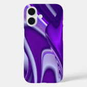 Lila Blume Regenbogen Träume Case-Mate iPhone Hülle (Rückseite)