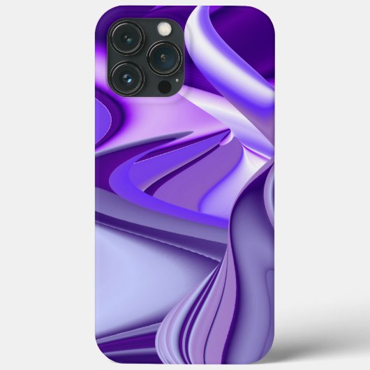 Lila Blume Regenbogen Träume Case-Mate iPhone Hülle (Rückseite)