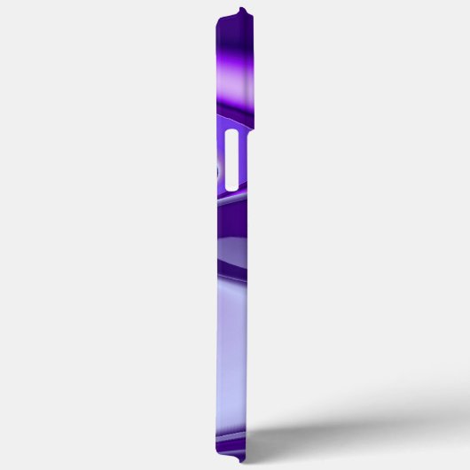 Lila Blume Regenbogen Träume Case-Mate iPhone Hülle (Rückseite / Rechts)