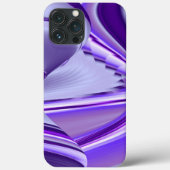 Lila Blume Regenbogen Träume Case-Mate iPhone Hülle (Rückseite)