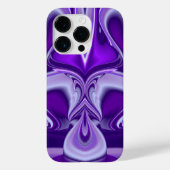 Lila Blume Regenbogen Träume Case-Mate iPhone Hülle (Rückseite)